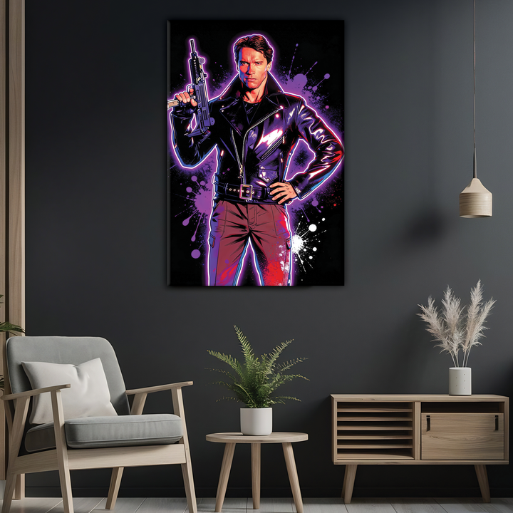 The Terminator (1984) — Arnold Schwarzenegger - POPART Canvas