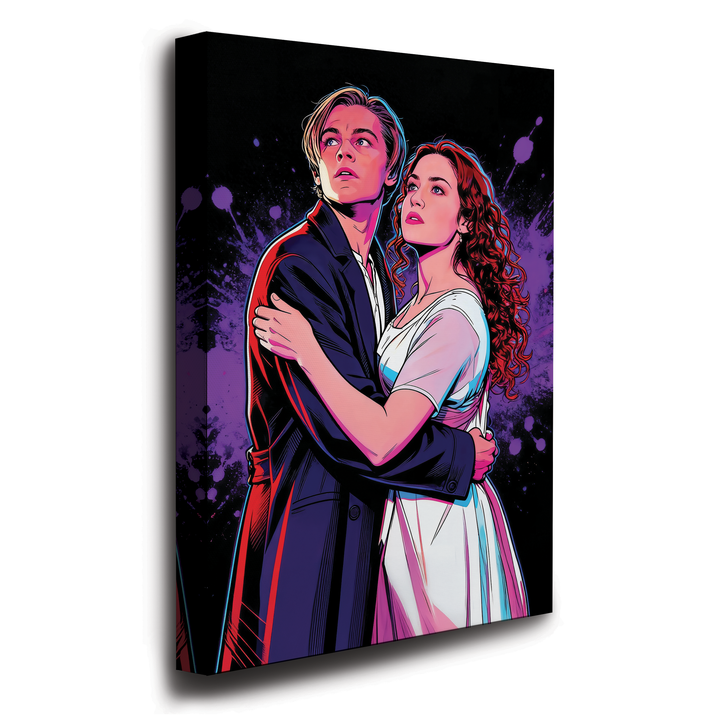 Titanic (1997) — Leonardo DiCaprio - Kate Winslet - POPART Canvas