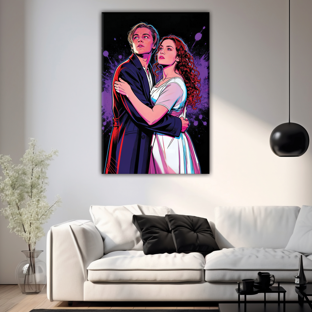 Titanic (1997) — Leonardo DiCaprio - Kate Winslet - POPART Canvas