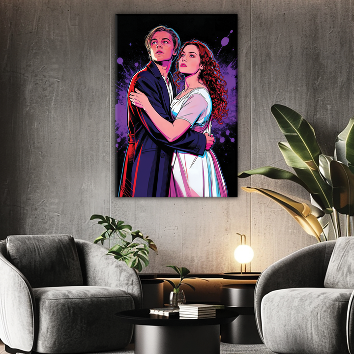 Titanic (1997) — Leonardo DiCaprio - Kate Winslet - POPART Canvas