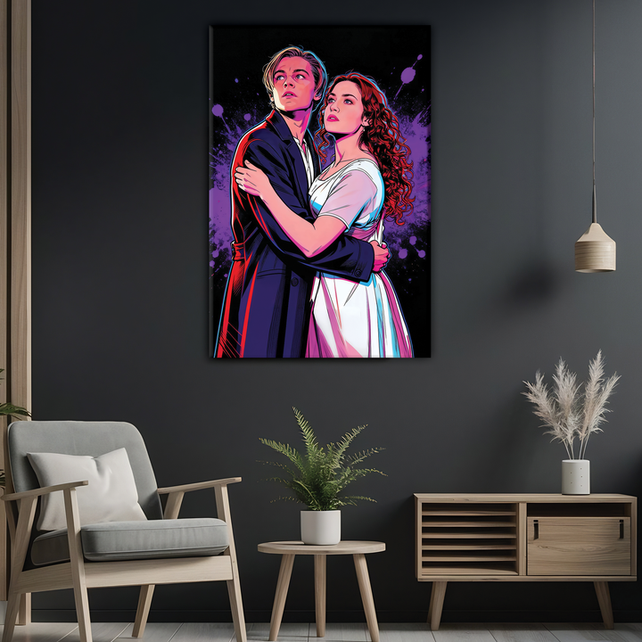 Titanic (1997) — Leonardo DiCaprio - Kate Winslet - POPART Canvas
