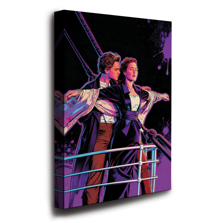 Titanic (1997) — Leonardo DiCaprio - Kate Winslet - POPART Canvas