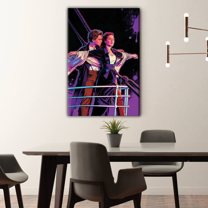 Titanic (1997) — Leonardo DiCaprio - Kate Winslet - POPART Canvas