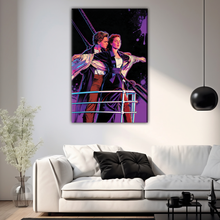 Titanic (1997) — Leonardo DiCaprio - Kate Winslet - POPART Canvas