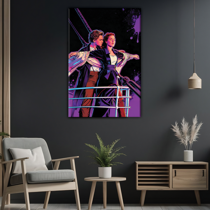 Titanic (1997) — Leonardo DiCaprio - Kate Winslet - POPART Canvas